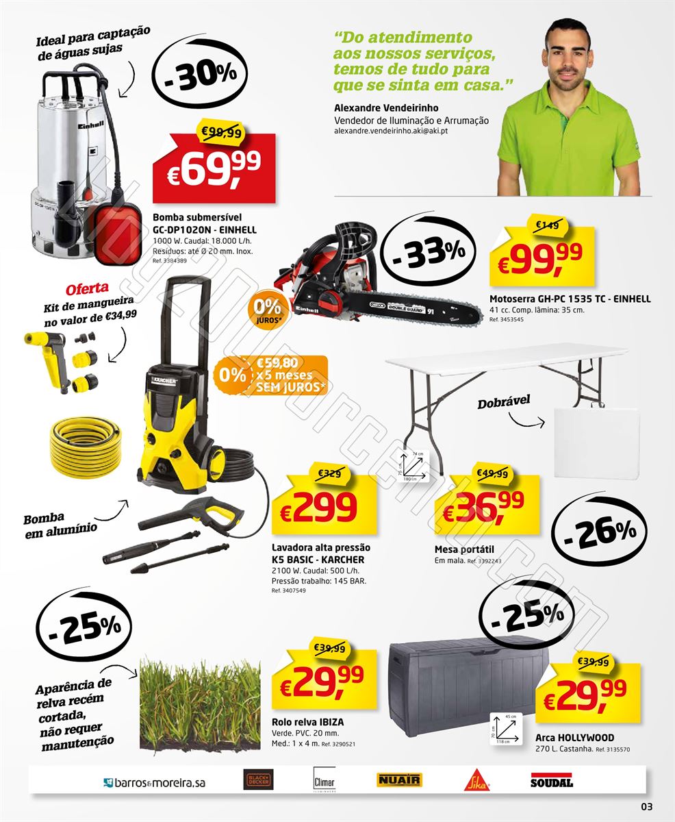 Antevisão Folheto Reabertura AKI Portimão de 11 