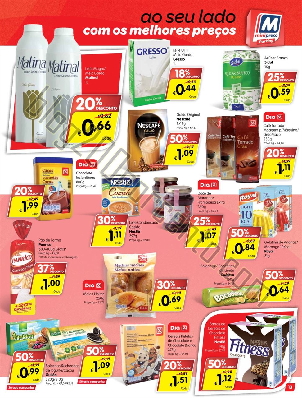 Antevisão Folheto MINIPREÇO Parking de 8 a 14 ou