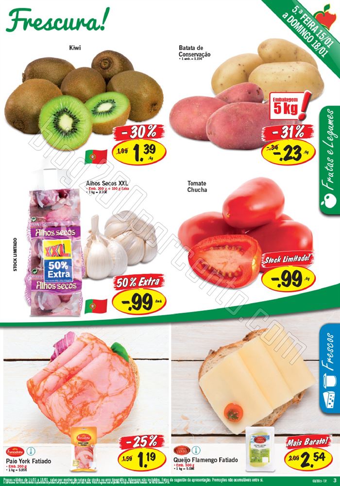 Antevisão Folheto LIDL Promoções de 15 a 21 jan