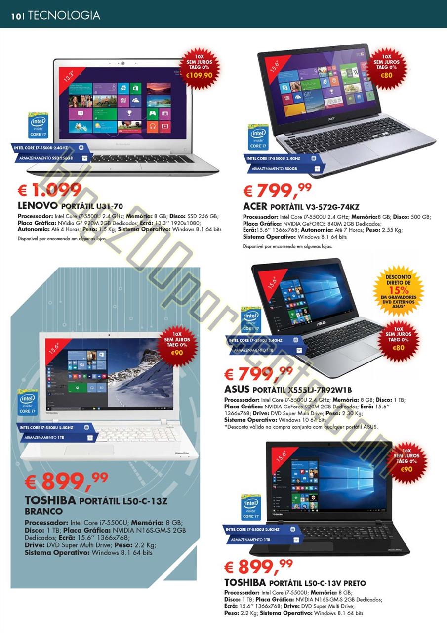 Novo Folheto WORTEN Tecnologia Promoções até 20