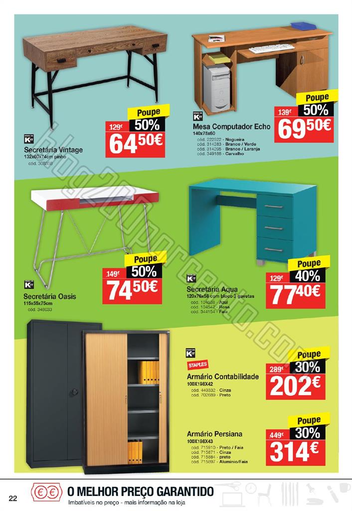 Antevisão Folheto STAPLES Primavera promoções d