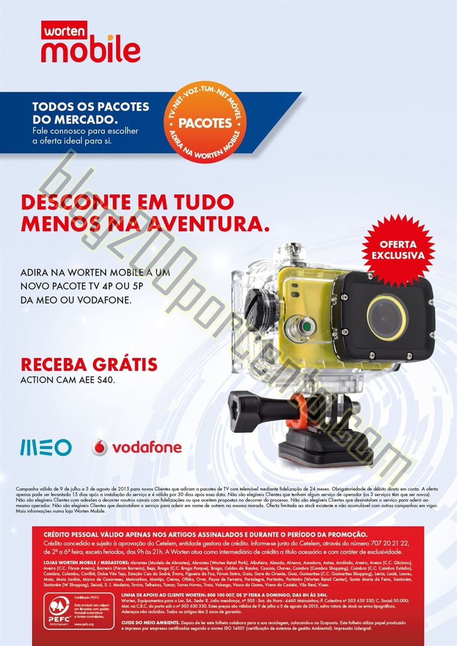 Novo Folheto WORTEN MOBILE de 9 julho a 5 agosto p
