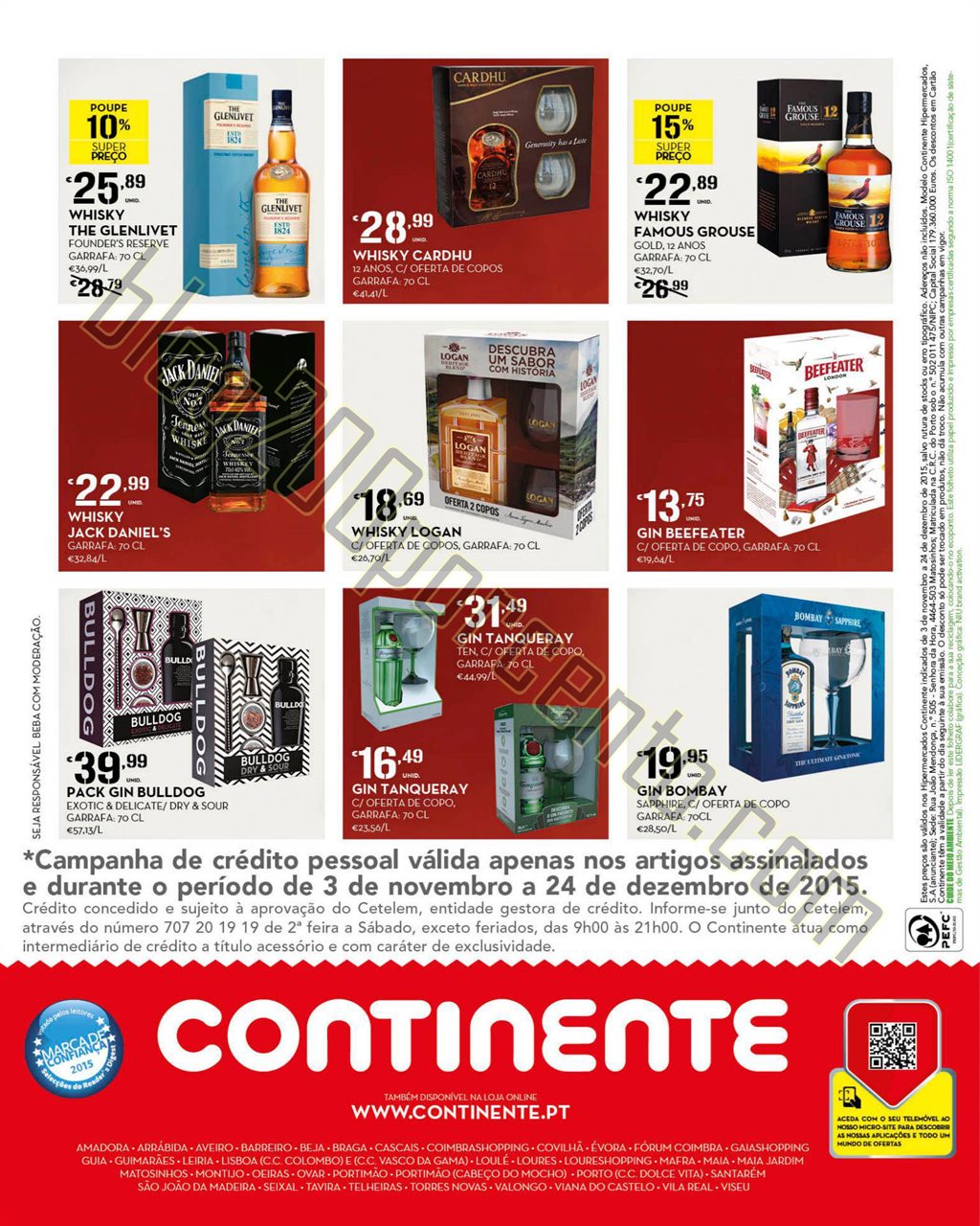 Antevisão Folheto CONTINENTE Natal de 3 novembro 