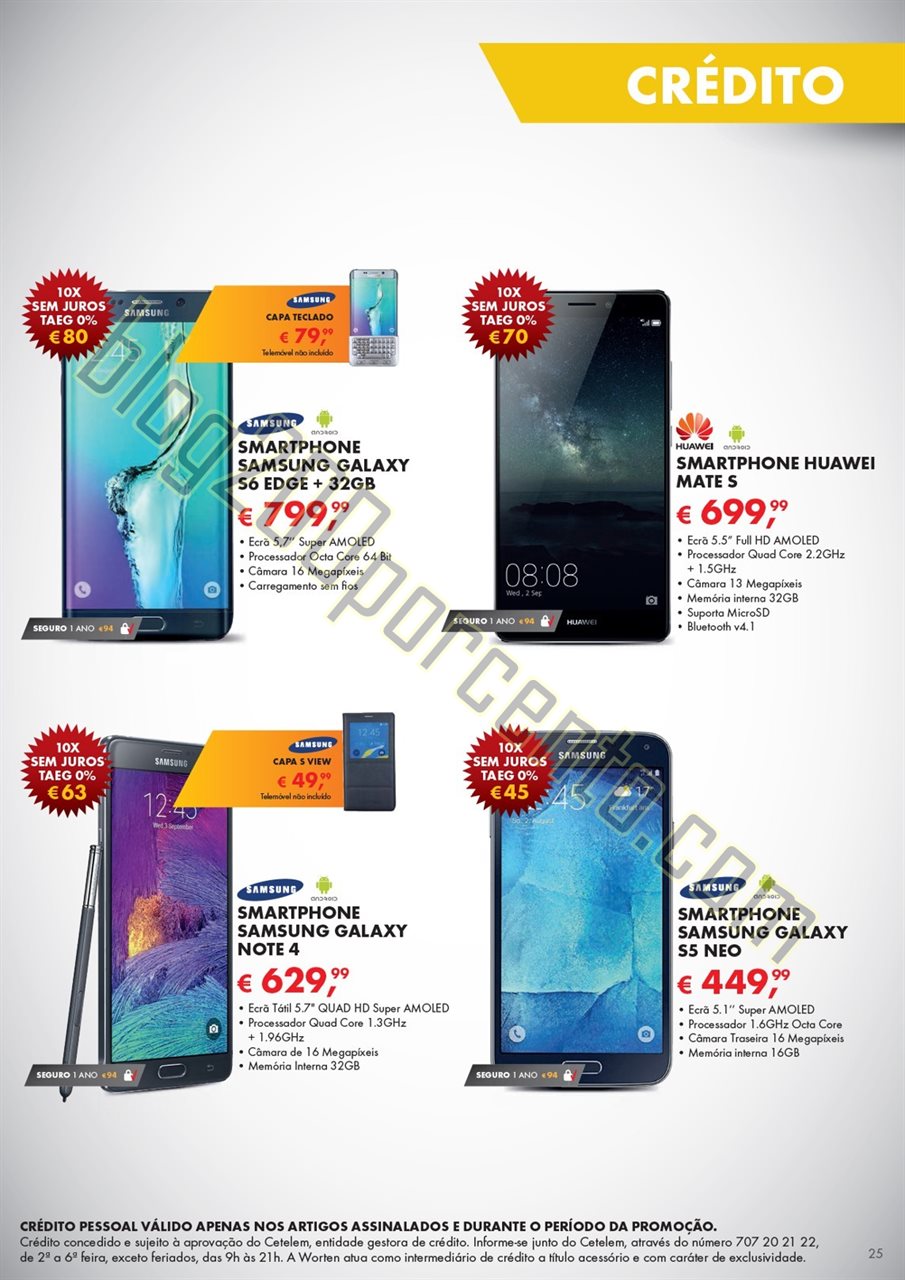 Novo Folheto WORTEN Mobile promoções até 2 deze