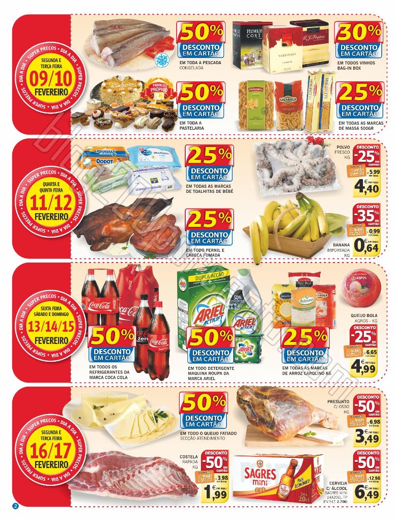 Antevisão Folheto E-LECLERC Lousada de 9 a 17 fev