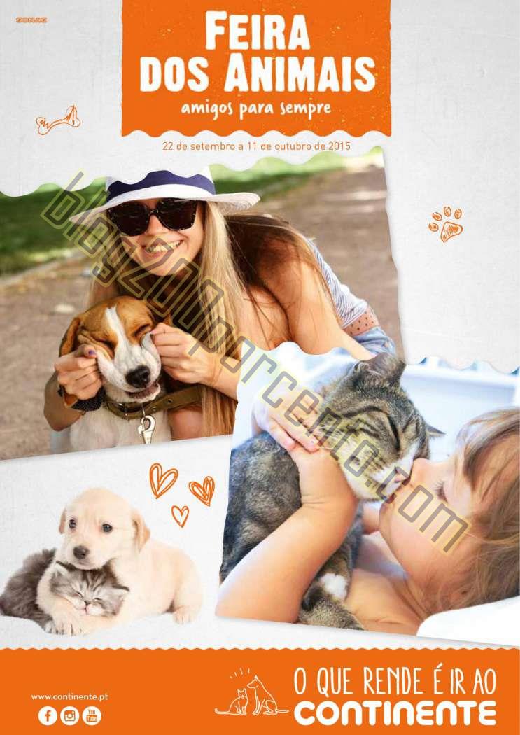 Antevisão Folheto CONTINENTE Feira Animal de 22 s