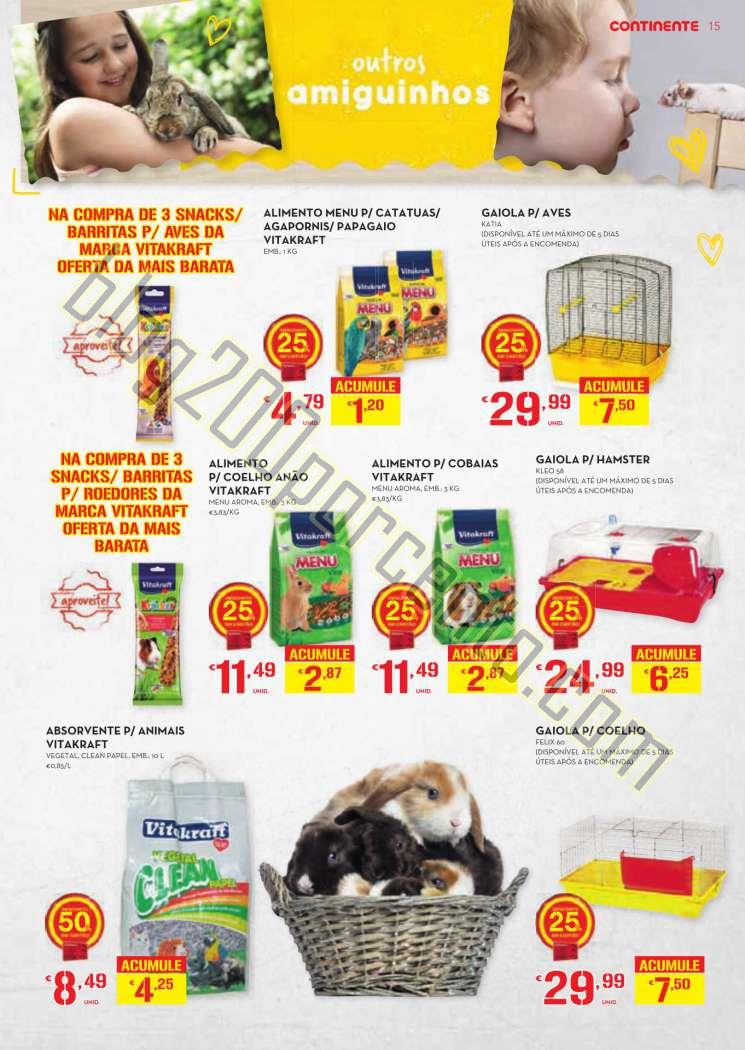 Antevisão Folheto CONTINENTE Feira Animal de 22 s