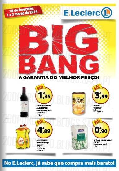 Novo folheto | E-LECLERC | Bang de 28 fevereiro a 2 março