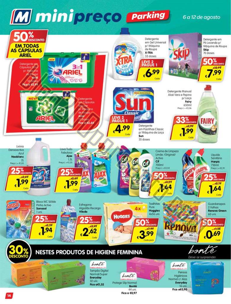 Antevisão Folheto MINIPREÇO Parking Promoções 