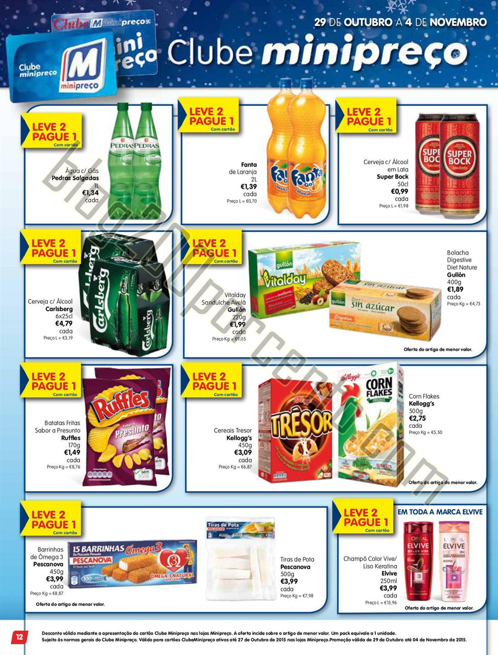 Antevisão Folheto MINIPREÇO Parking de 29 outubr
