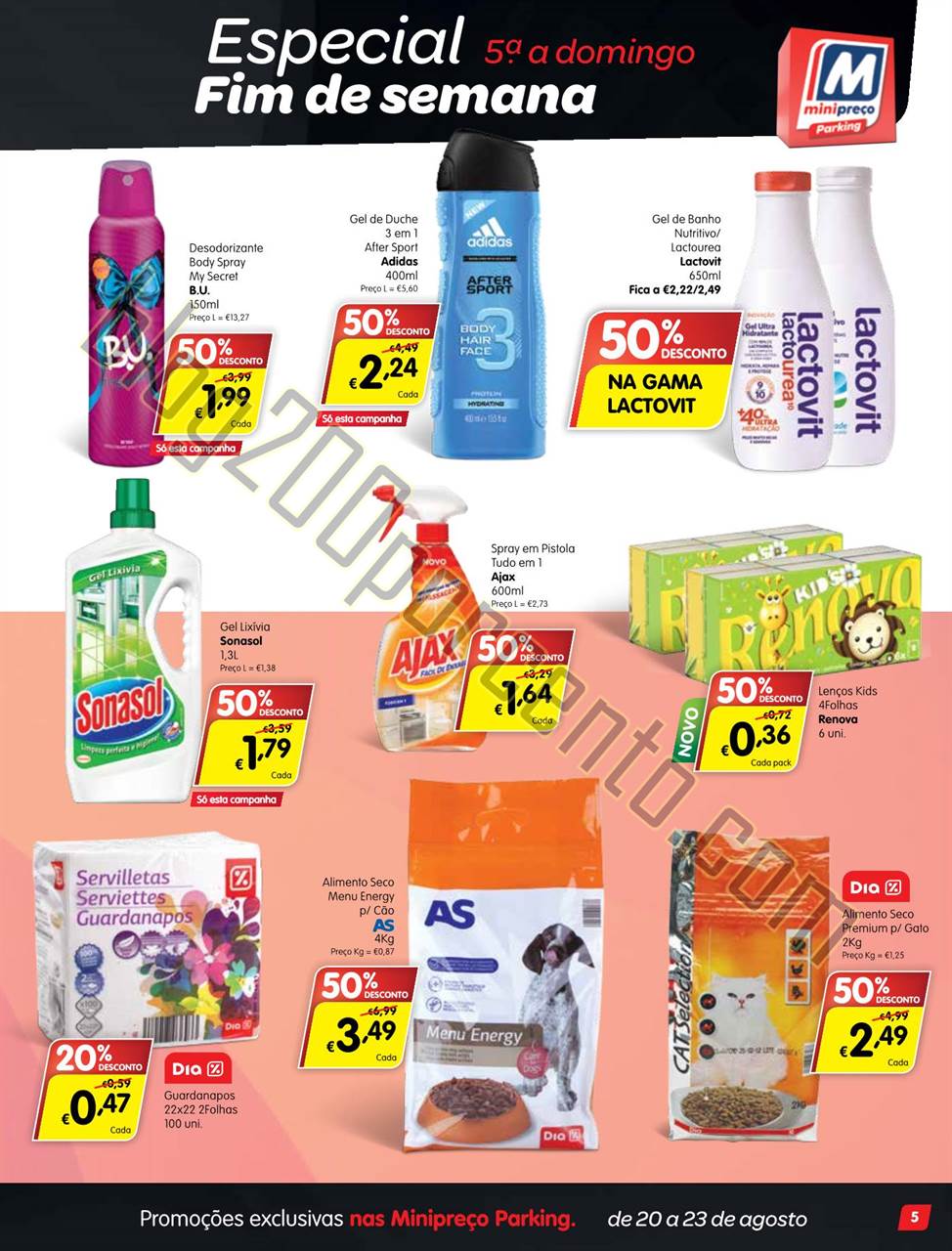 Antevisão Folheto MINIPREÇO Parking de 20 a 26 a