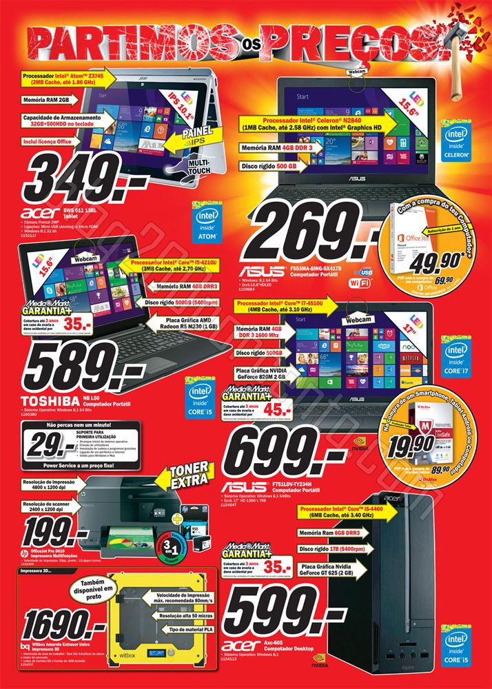 Antevisão Folheto MEDIA MARKT Norte de 20 a 26 no