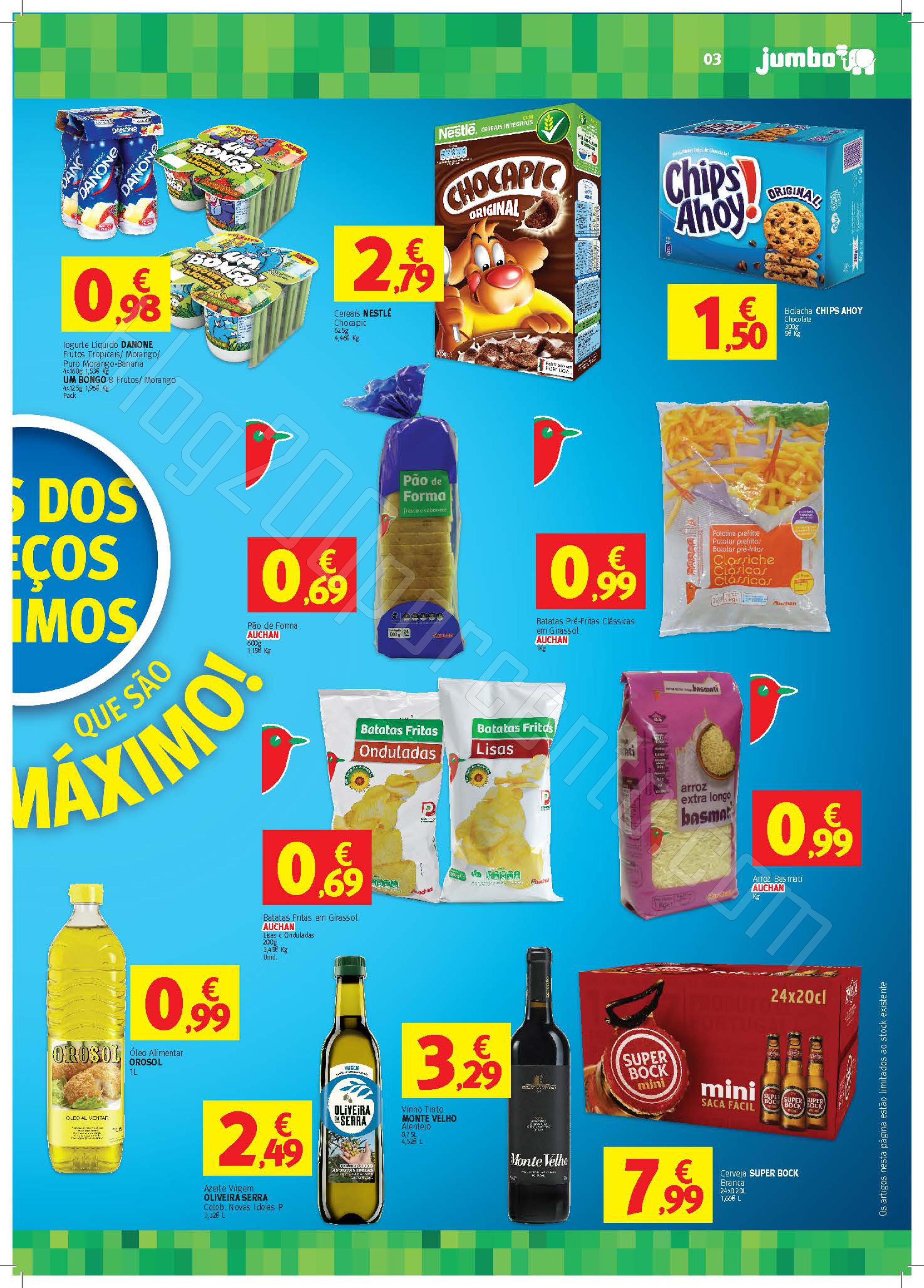 Antevisão Folheto JUMBO Preços minimos de 26 fev