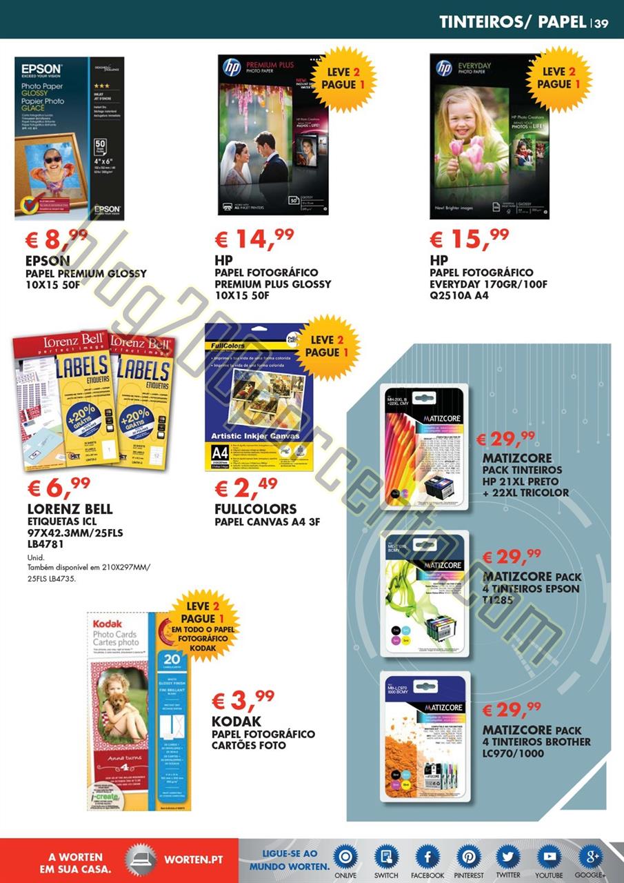 Novo Folheto WORTEN Tecnologia Promoções até 20