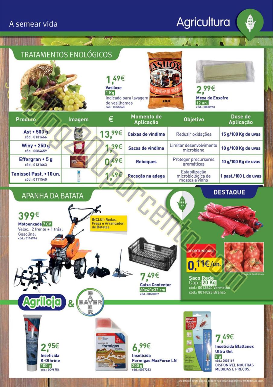 Antevisão Folheto AGRILOJA Promoções de 16 julh