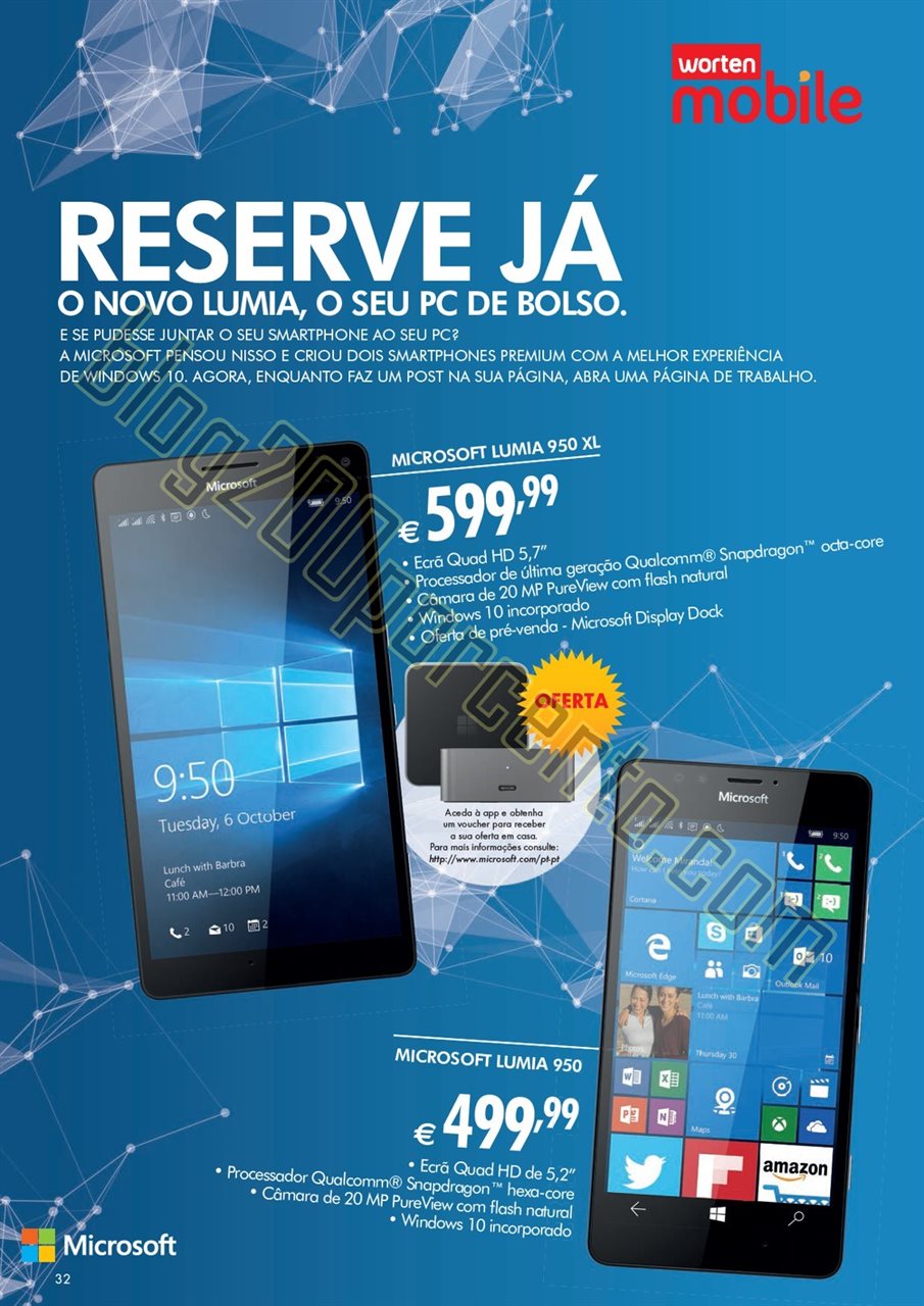 Novo Folheto WORTEN Mobile promoções até 2 deze