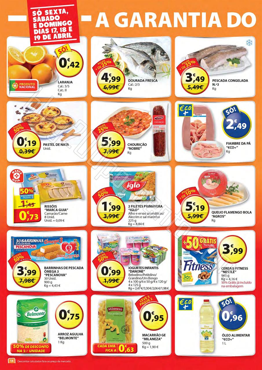 Antevisão Folheto E-LECLERC Promoções de 14 a 2