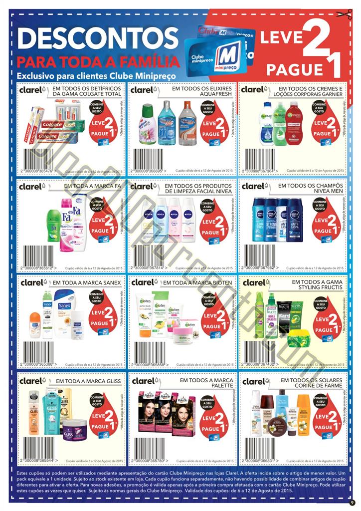 Antevisão Folheto CLAREL Aberturas de 6 a 12 agos