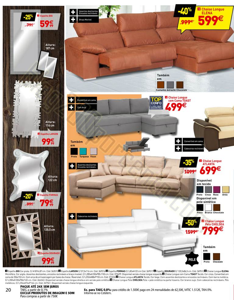 Novo Folheto CONFORAMA Promoções de 30 julho a 2