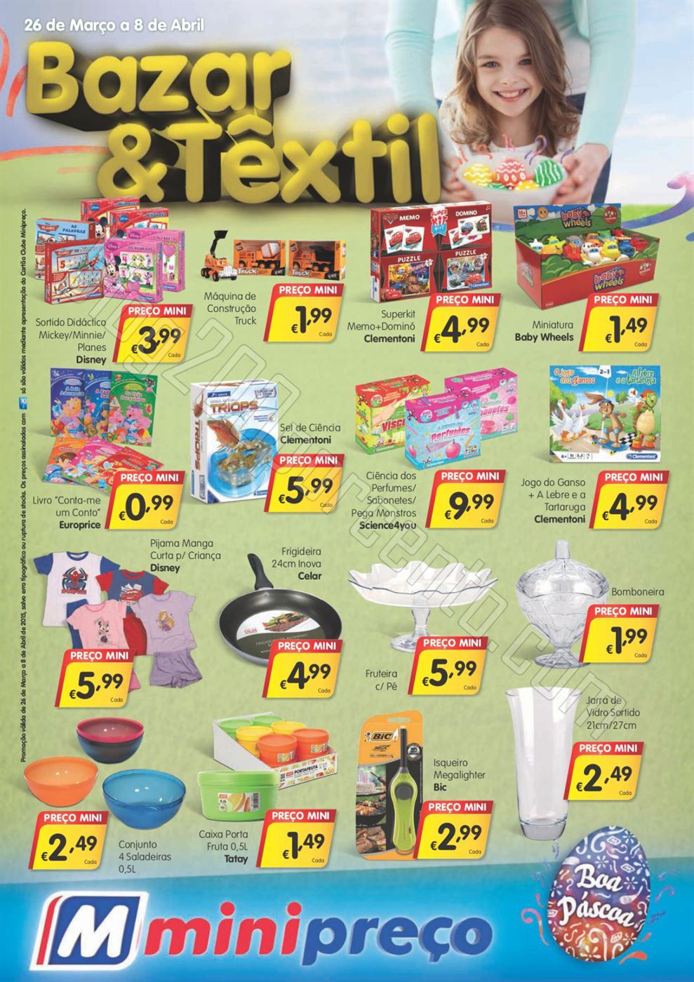 Antevisão Folheto MINIPREÇO Bazar Promoções de