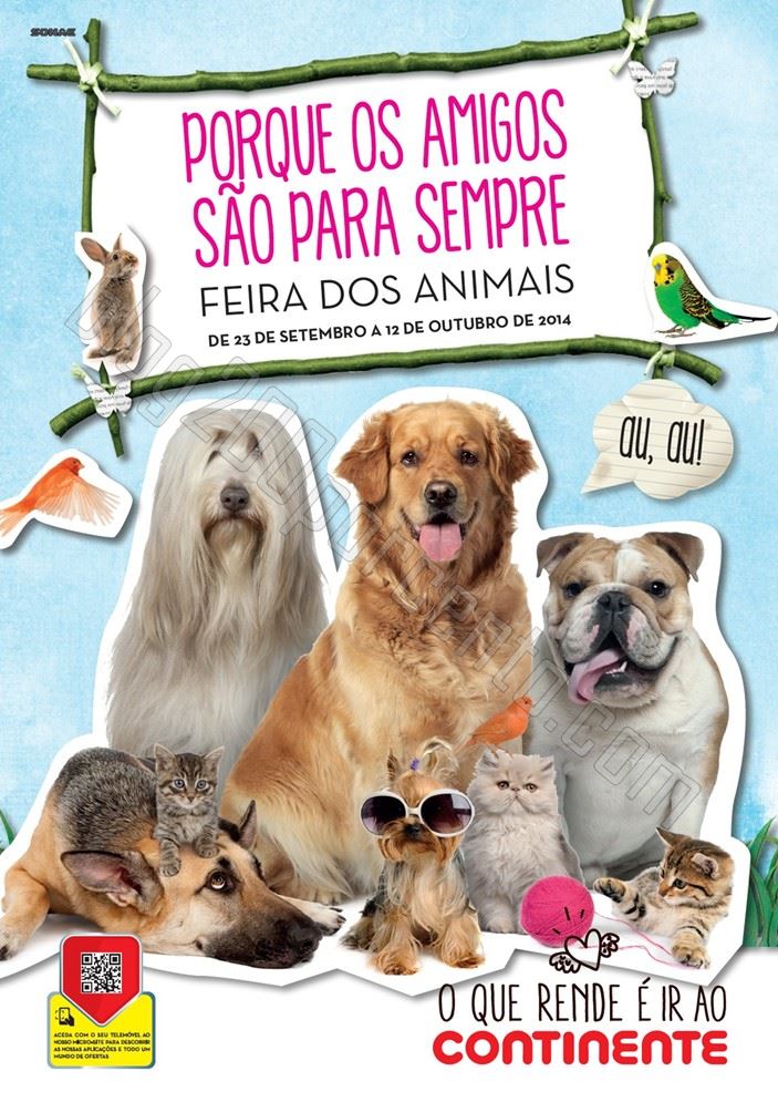 Novo Folheto CONTINENTE de 23 setembro a 12 outubro - Feira dos Animais