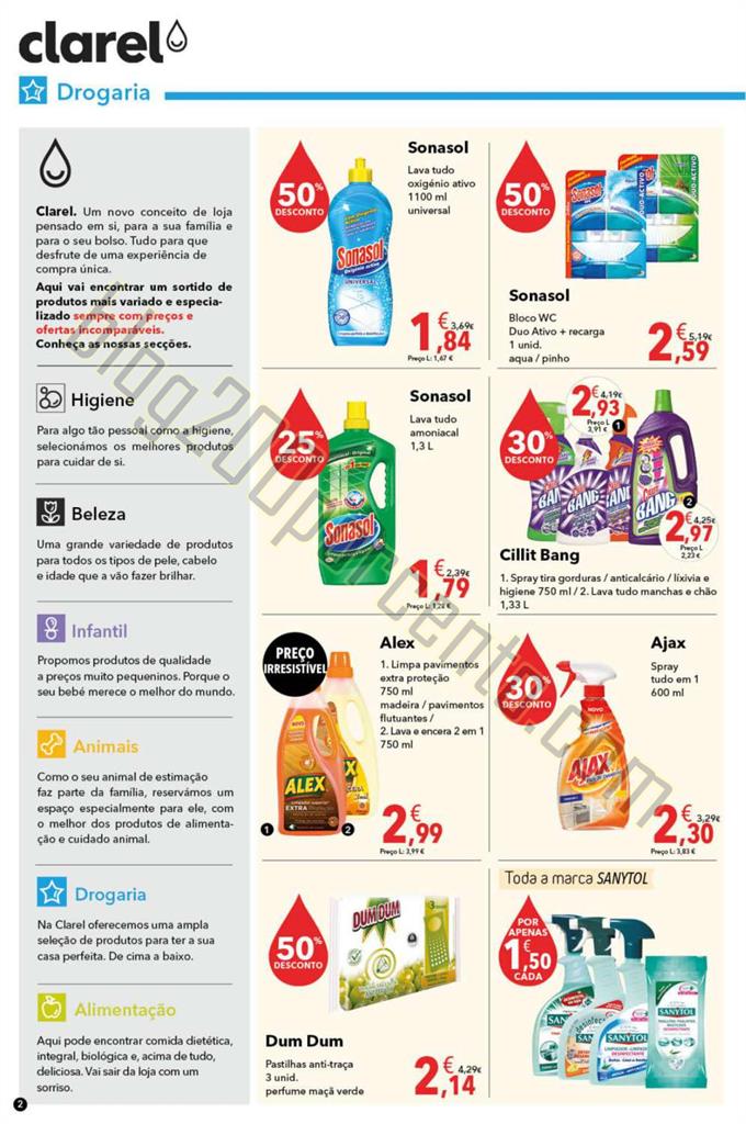 Antevisão Folheto CLAREL Promoções de 10 a 23 s