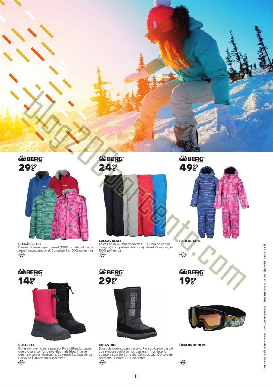 Antevisão Folheto SPORT ZONE promoções de 29 ou