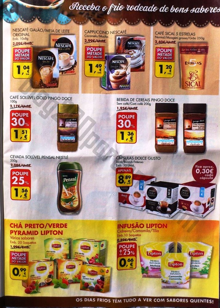 Antevisão Folheto PINGO DOCE de 28 outubro a 3 no