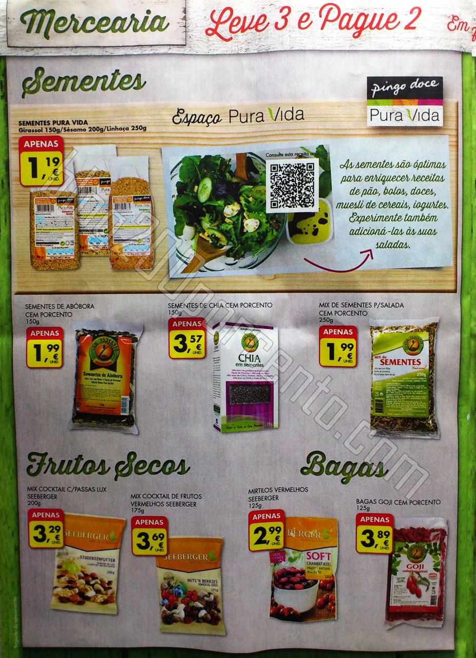 Novo Folheto PINGO DOCE Equilíbrio e Bem Estar de