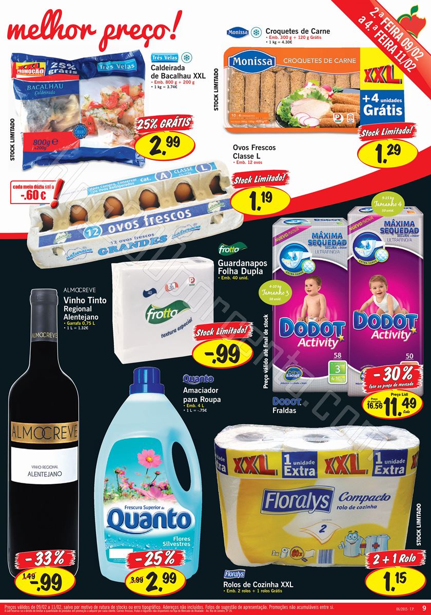 Antevisão Folheto LIDL promoções de 5 a 11 feve