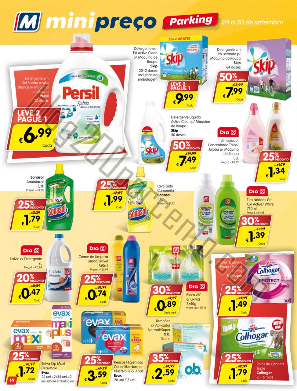 Antevisão Folheto MINIPREÇO Parking de 24 a 30 s
