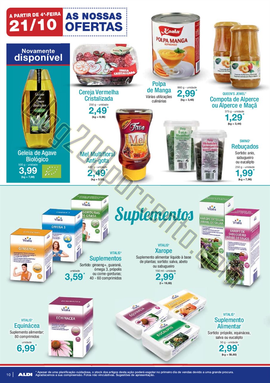 Antevisão Folheto ALDI Promoções a partir de 21