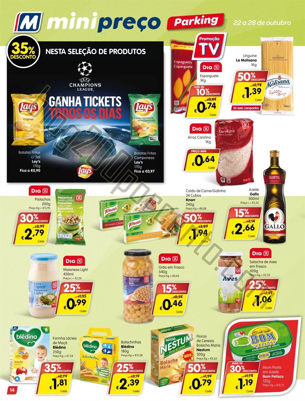 Antevisão Folheto MINIPREÇO Parking de 22 a 28 o