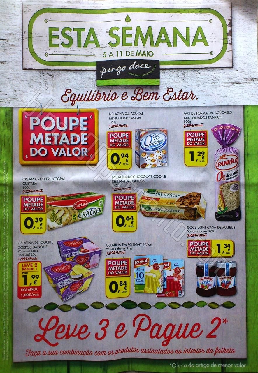 Novo Folheto PINGO DOCE Equilíbrio e Bem Estar de