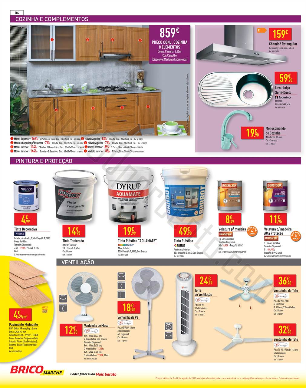 Antevisão Folheto BRICOMARCHÉ Promoções de 3 a