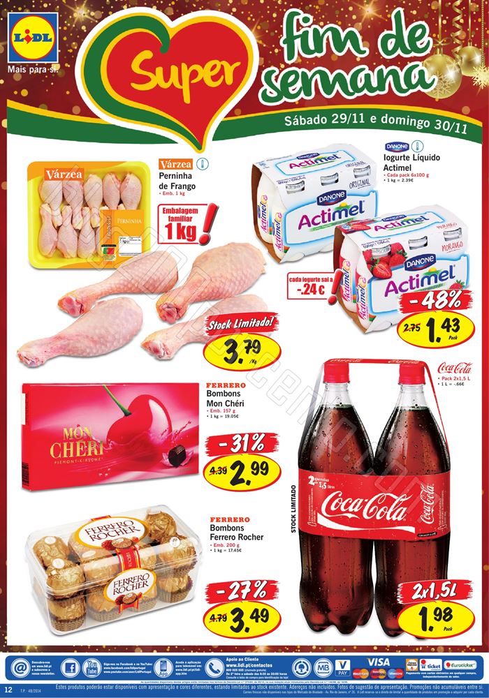 Antevisão Folheto LIDL Promoções Semana de 27 n