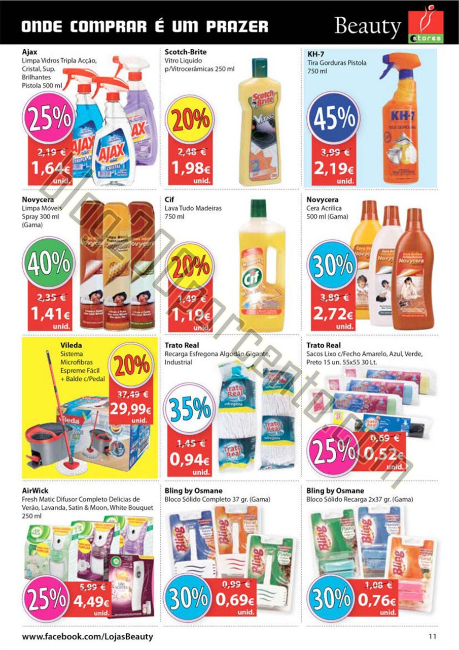Novo Folheto BEAUTY STORES Promoções de 13 novem