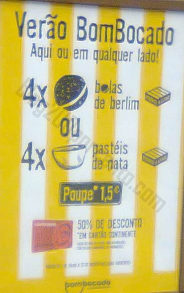 50% de desconto BOM BOCADO Bolas e Natas !