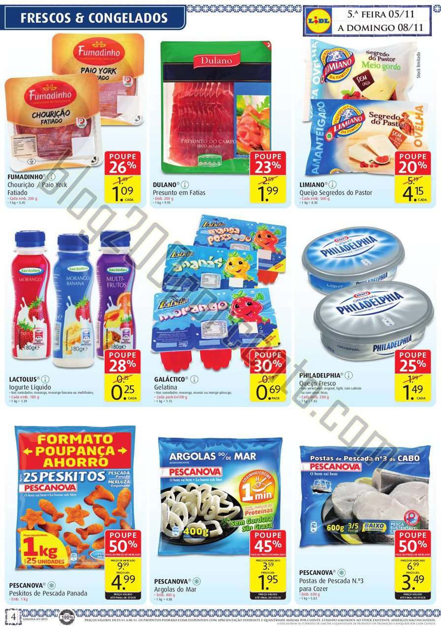 Antevisão Folheto LIDL Promoções de 5 a 11 nove
