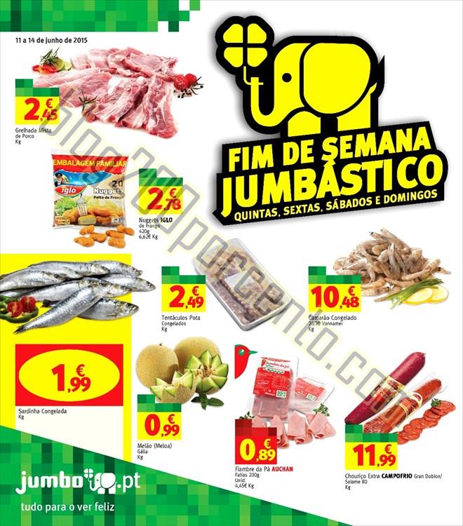 Antevisão Folheto JUMBO Fim de semana de 11 a 14 