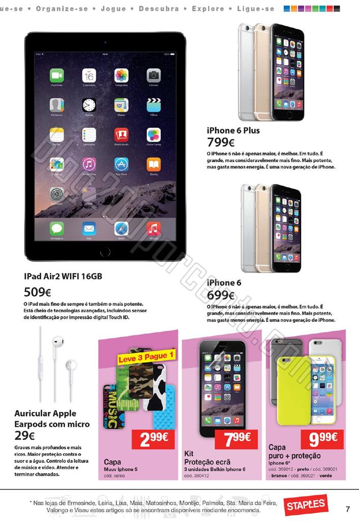 Antevisão folheto STAPLES Mobilidade de 19 a 31 m