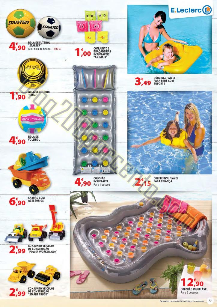 Antevisão de Folheto E-LECLERC Verão de 16 a 28 