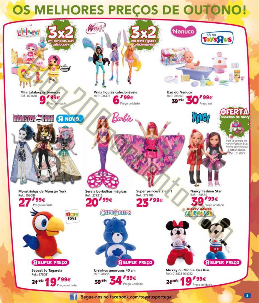 Novo Folheto TOYSRUS Promoções de 17 setembro a 
