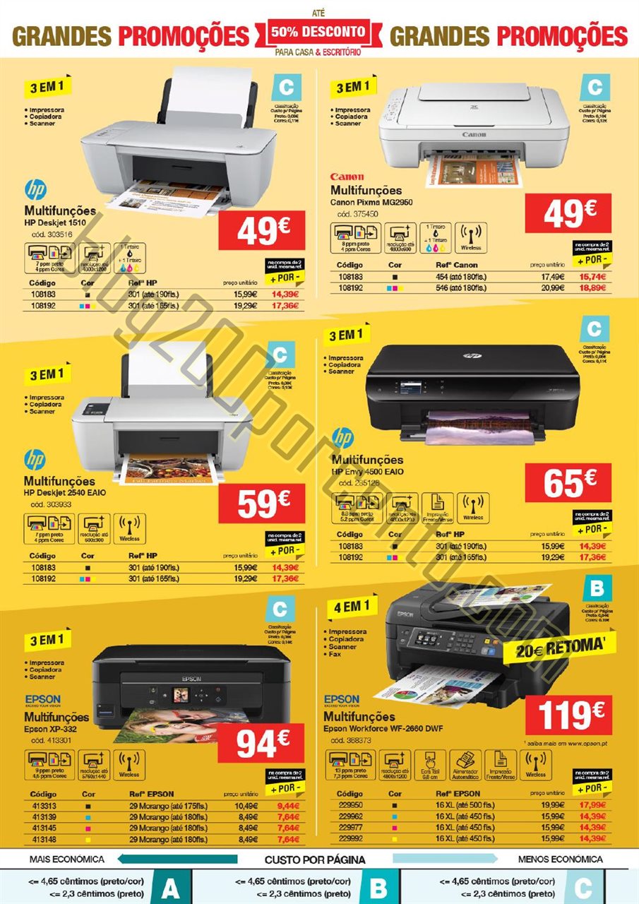 Antevisão Folheto STAPLES Promoções de 15 outub