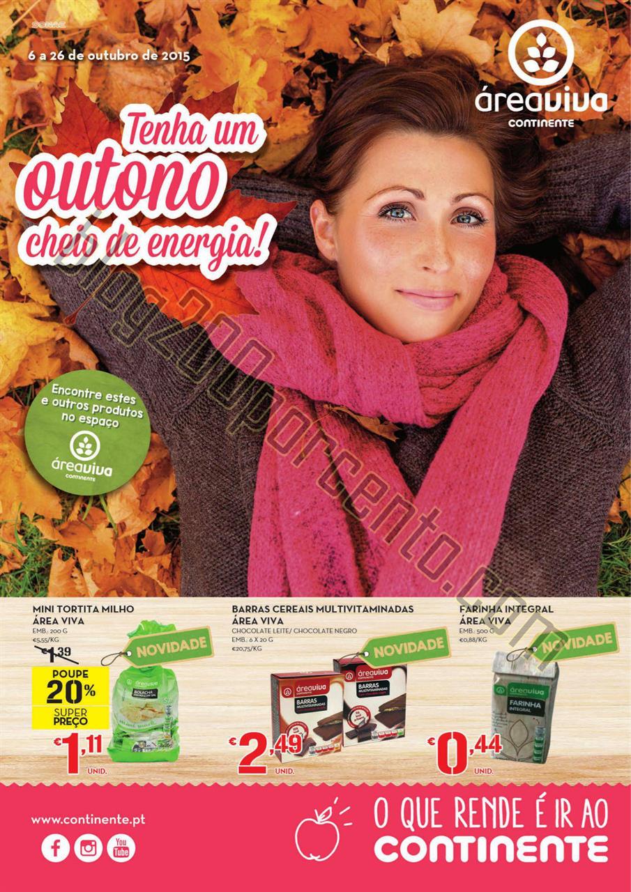 Antevisão Folheto CONTINENTE Área Viva promoçõ