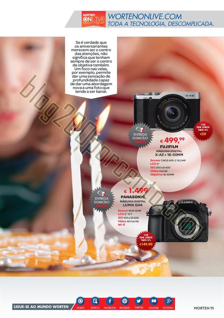 Novo Folheto WORTEN Promoções de 3 a 28 julho p1