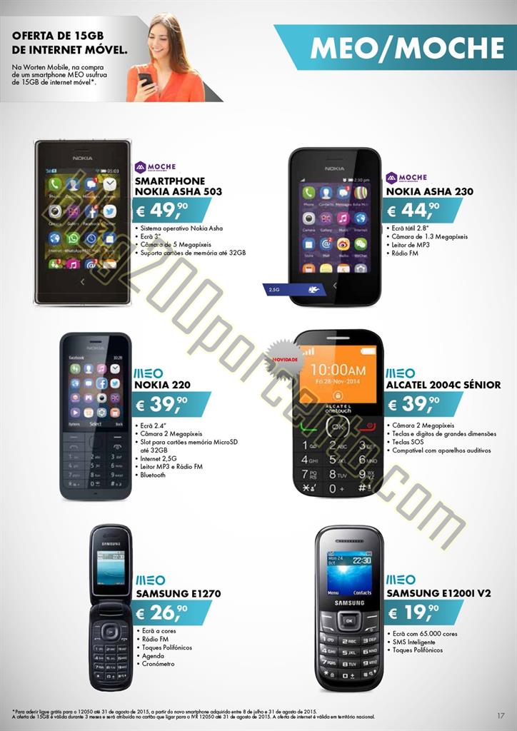 Novo Folheto WORTEN MOBILE Promoções até 2 sete