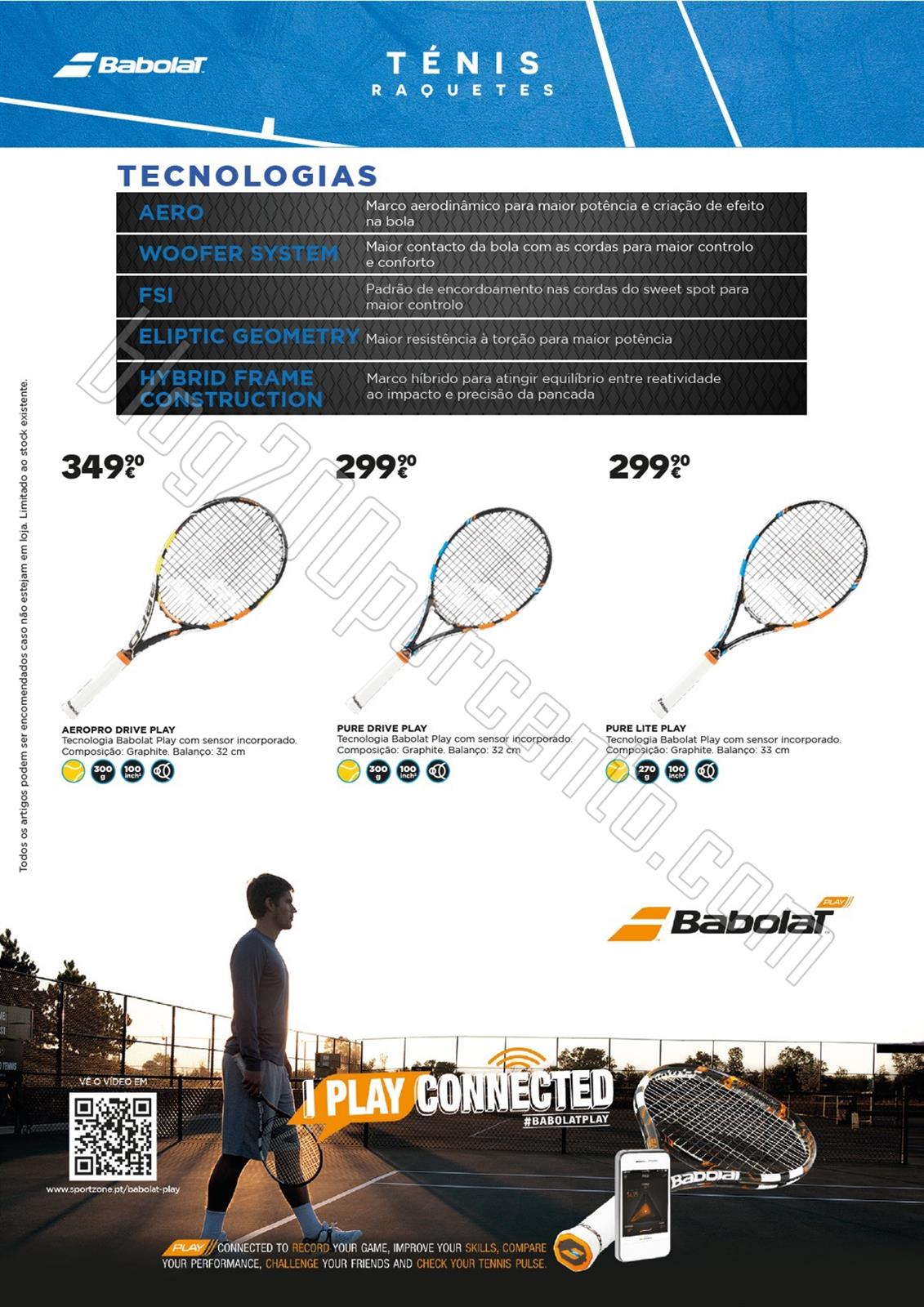 Novo Folheto SPORT ZONE Ténis de 27 abril a 1 jun