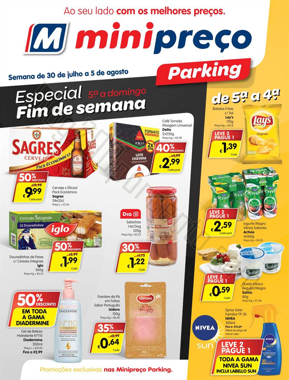 Antevisão Folheto MINIPREÇO Parking de 30 julho 