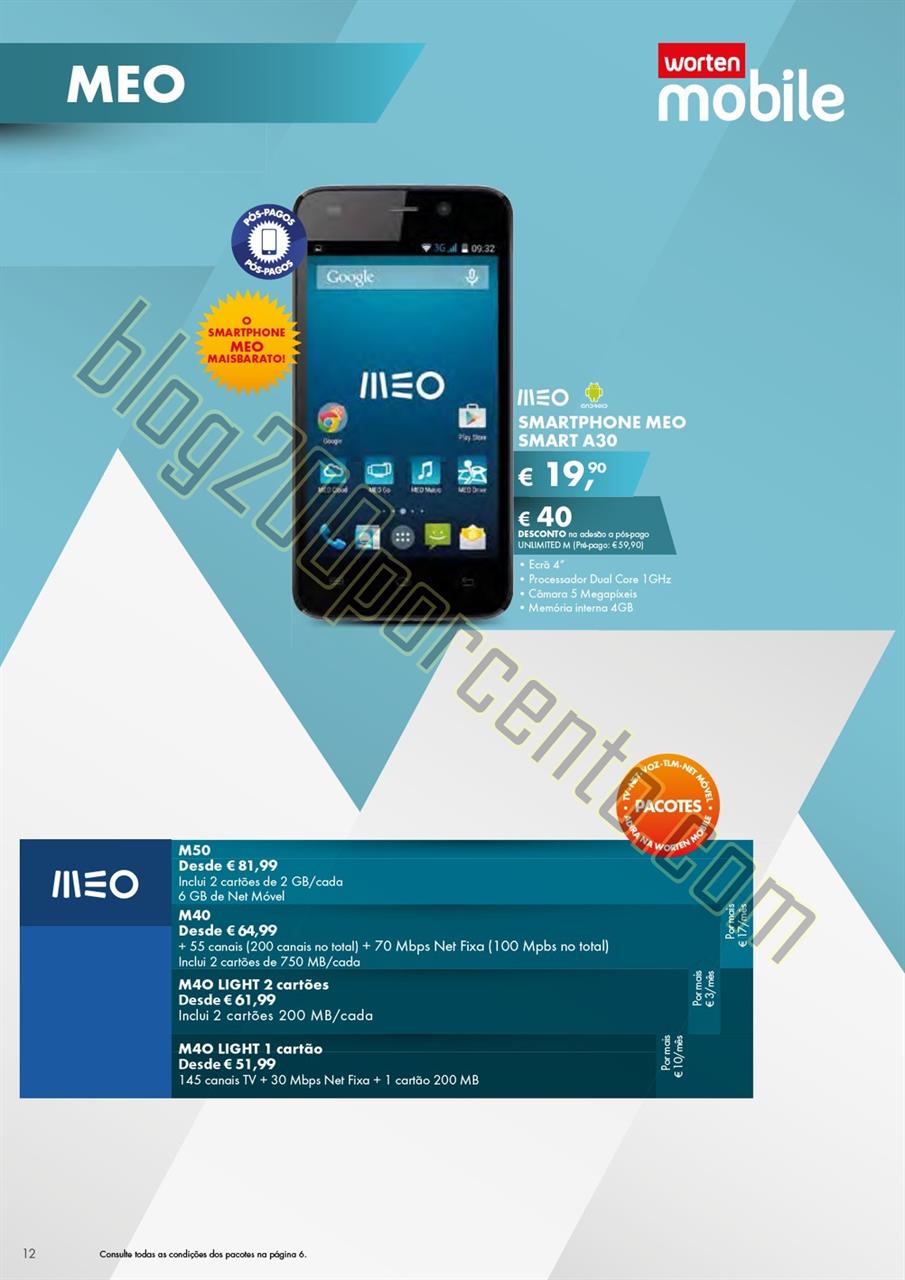 Antevisão Folheto WORTEN MOBILE de 3 setembro a 1